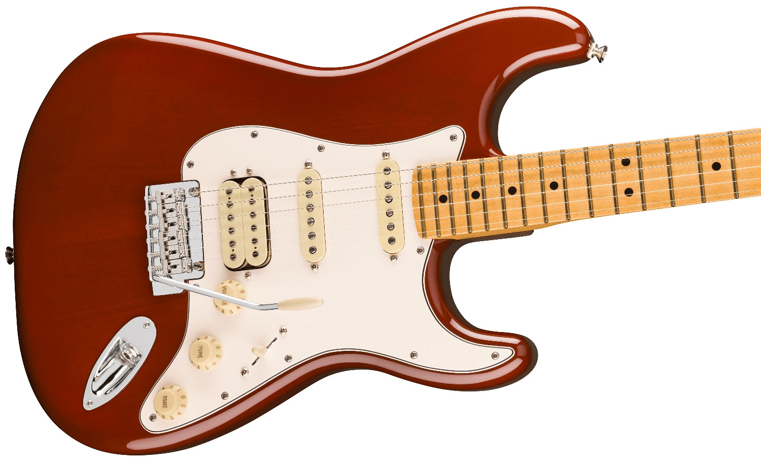 Fender Player II Stratocaster HSS MN Transparent Mocha Burst