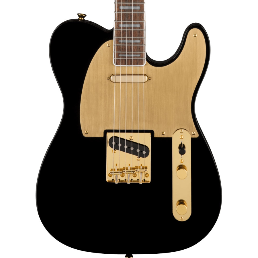 Squier 40th Anniversary Telecaster Gold Edition BLK