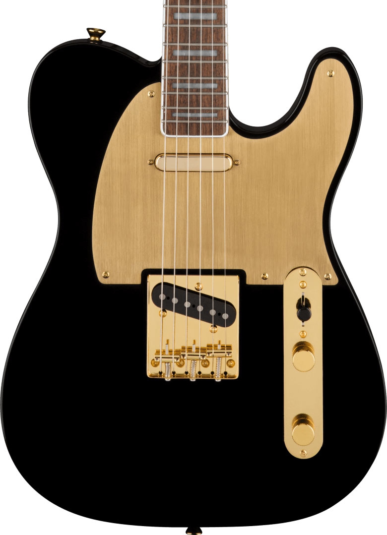 Squier 40th Anniversary Telecaster Gold Edition BLK