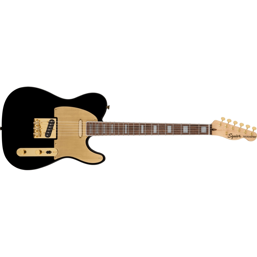 Squier 40th Anniversary Telecaster Gold Edition BLK