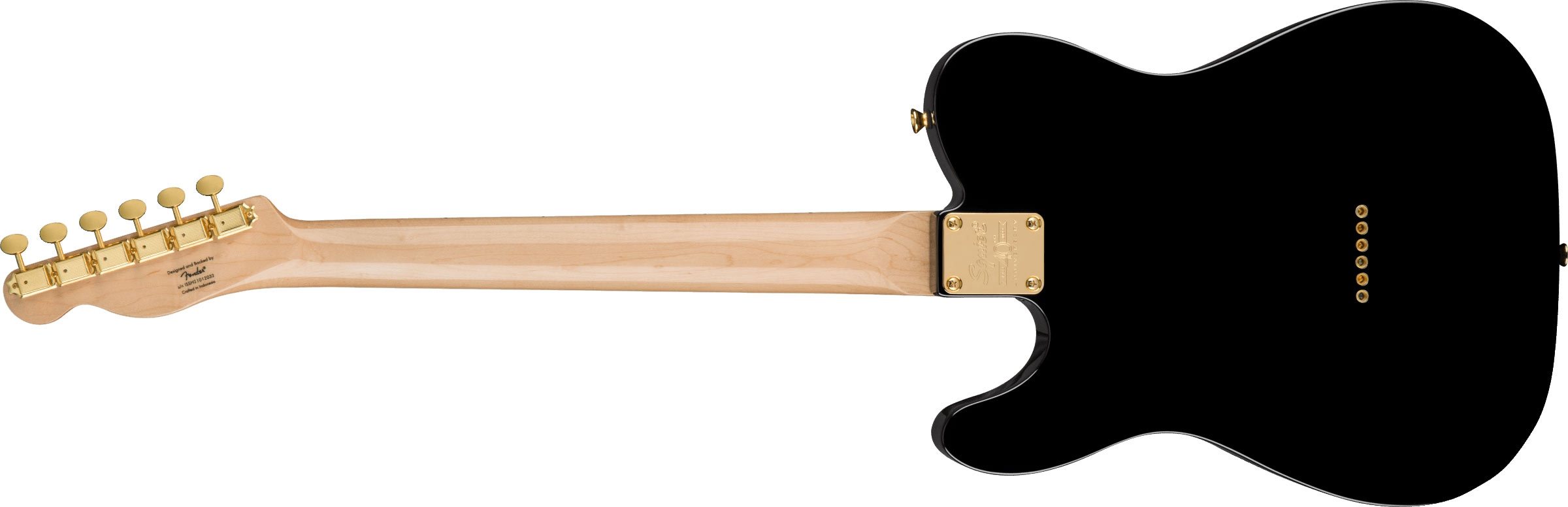 Squier 40th Anniversary Telecaster Gold Edition BLK