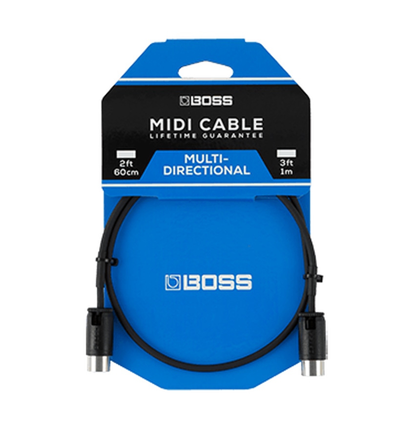 Boss BMIDI PB2 Midikabel 1 mtr