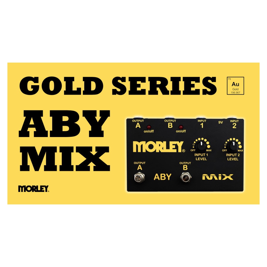 Morley ABY-MIX-G Gold Series signaal mixer