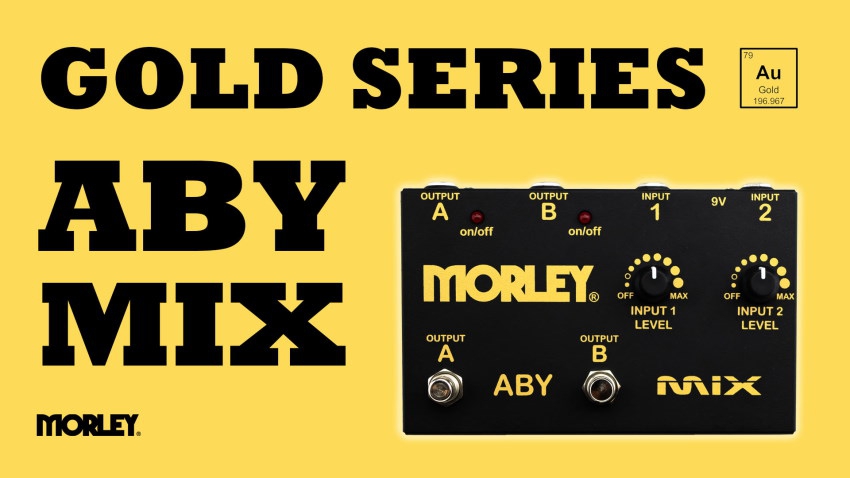 Morley ABY-MIX-G Gold Series signaal mixer