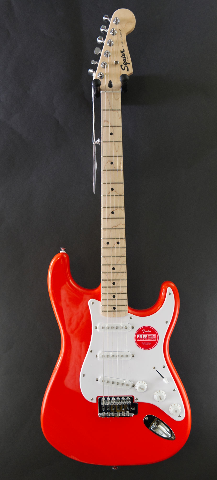 Squier FSR Sonic Stratocaster MN Fiesta Red Dijkman Exclusive