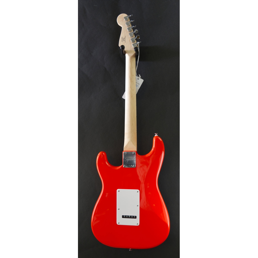 Squier FSR Sonic Stratocaster MN Fiesta Red Dijkman Exclusive