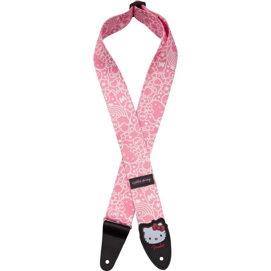 Fender x Hello Kitty Polyester Strap Pink