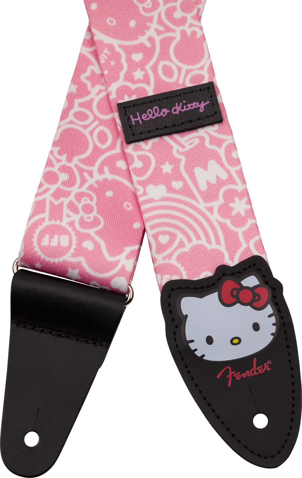 Fender x Hello Kitty Polyester Strap Pink