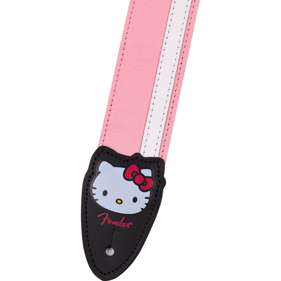 Fender x Hello Kitty Leather Strap Pink