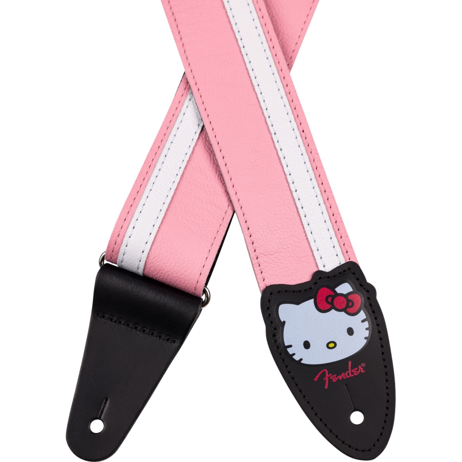 Fender x Hello Kitty Leather Strap Pink