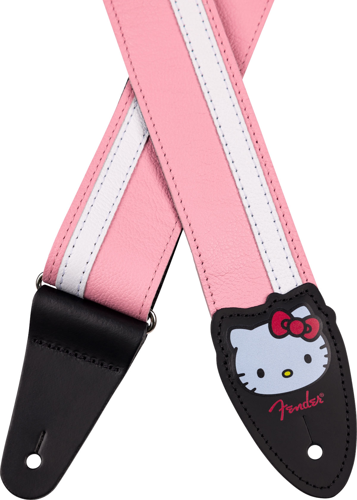 Fender x Hello Kitty Leather Strap Pink