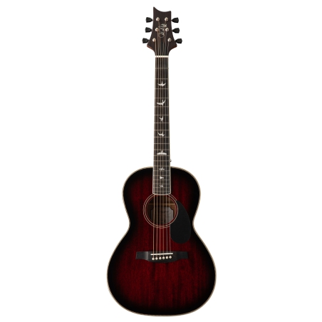 PRS SE P20E Parlor Fire Red Burst