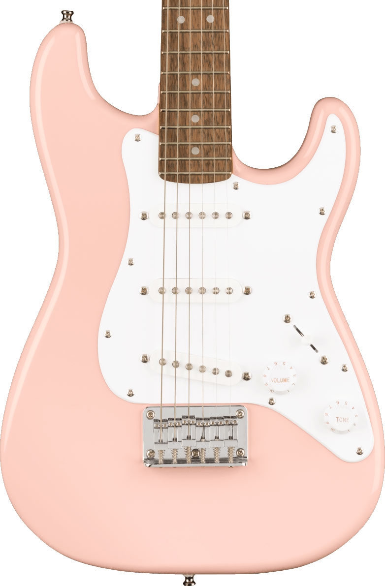 Squier Mini Stratocaster LRL Shell Pink