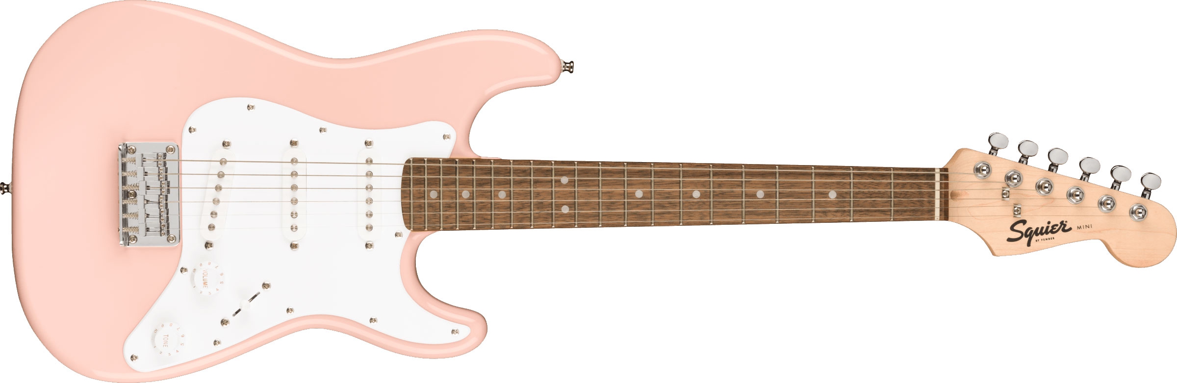 Squier Mini Stratocaster LRL Shell Pink