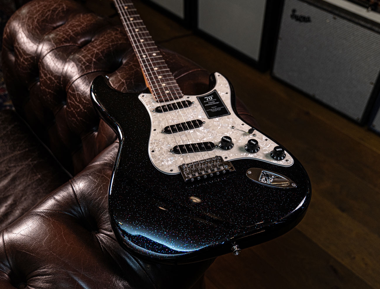 Fender 70th Anniversary Player Stratocaster RW Nebula Noir