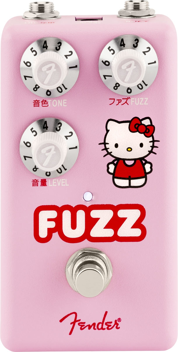 Fender x Hello Kitty Pink Fuzz Pedal