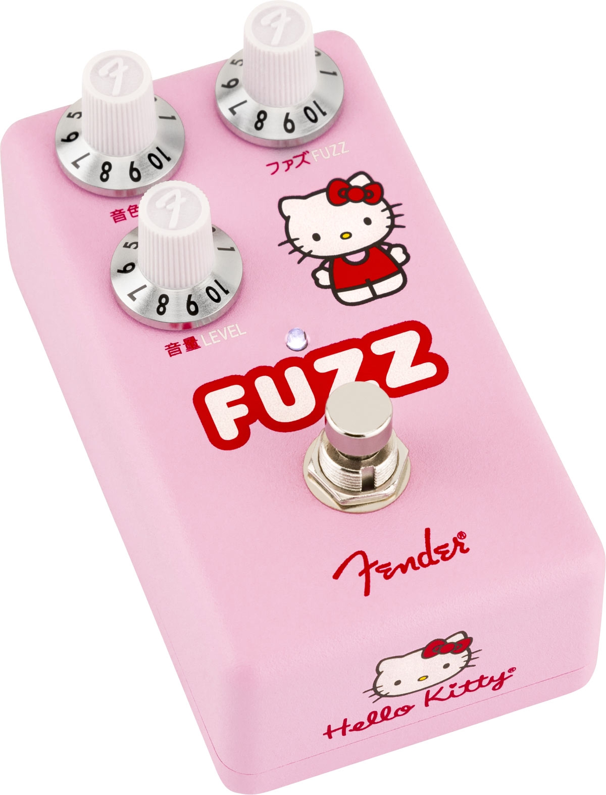 Fender x Hello Kitty Pink Fuzz Pedal