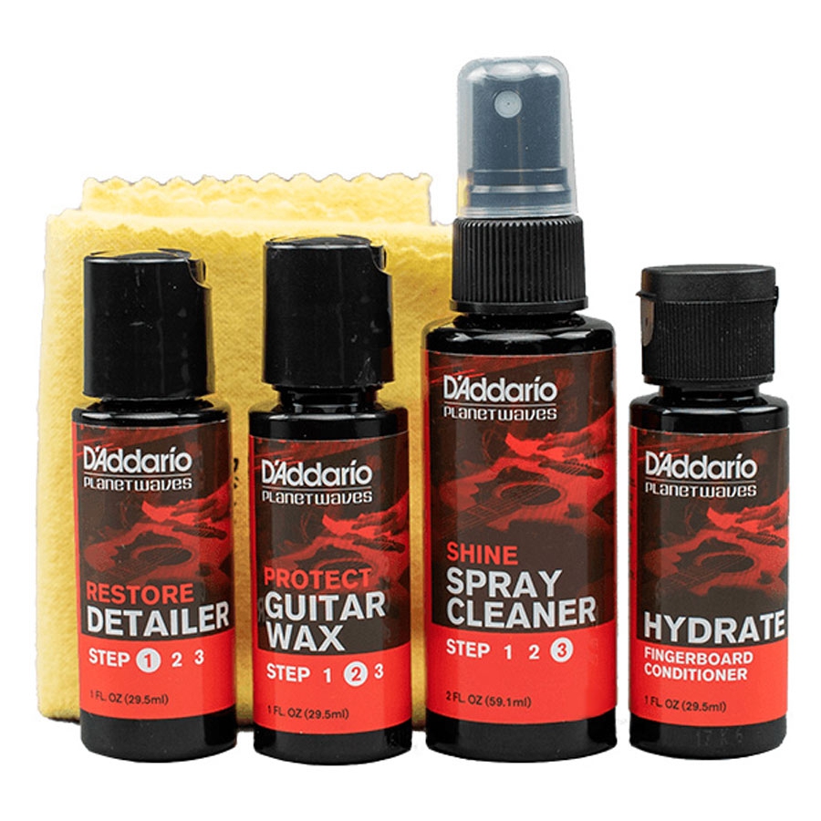 D'addario Instrument Care Essentials Set PW-GCB01