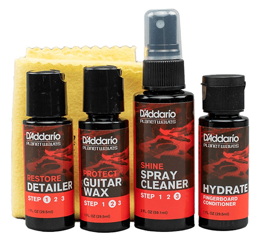 D'addario Instrument Care Essentials Set PW-GCB01