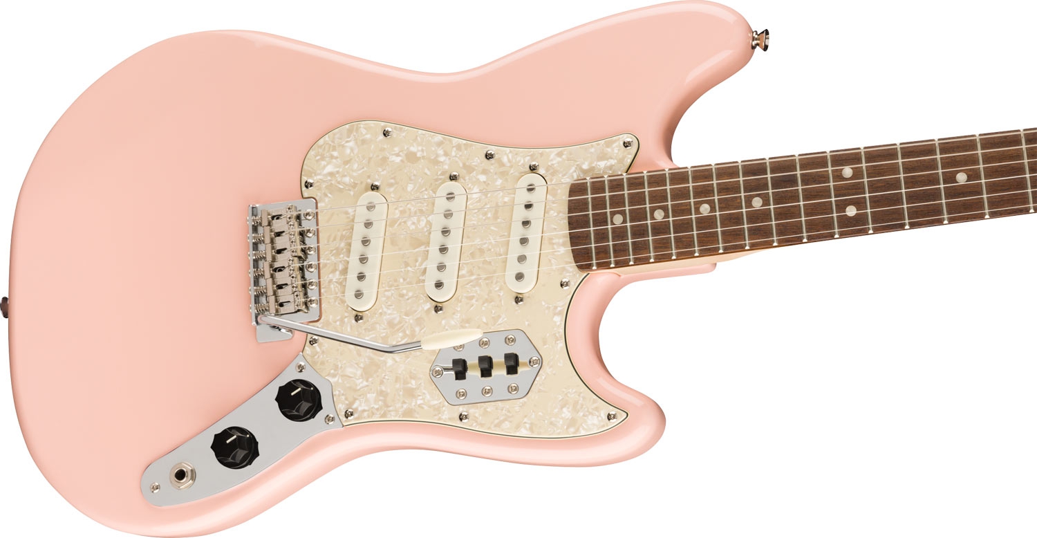 Squier Paranormal Cyclone LRL Shell Pink