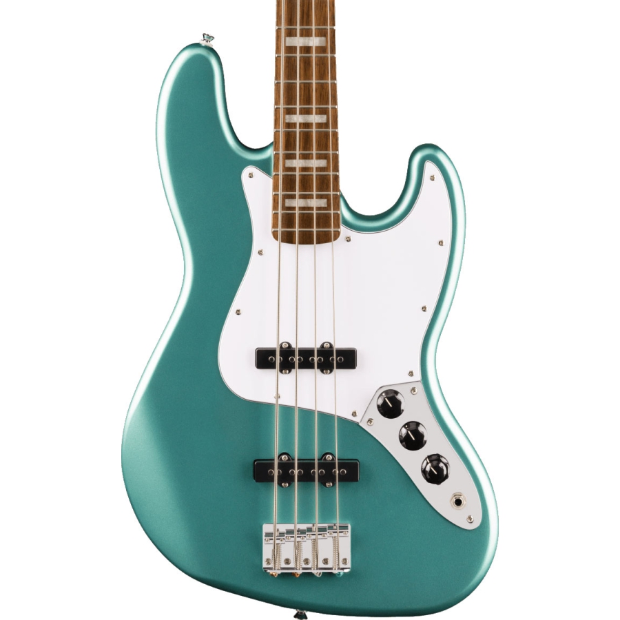 Squier Affinity Active Jazz Bass LRL Mystic Sea Foam Green