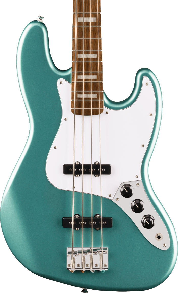 Squier Affinity Active Jazz Bass LRL Mystic Sea Foam Green