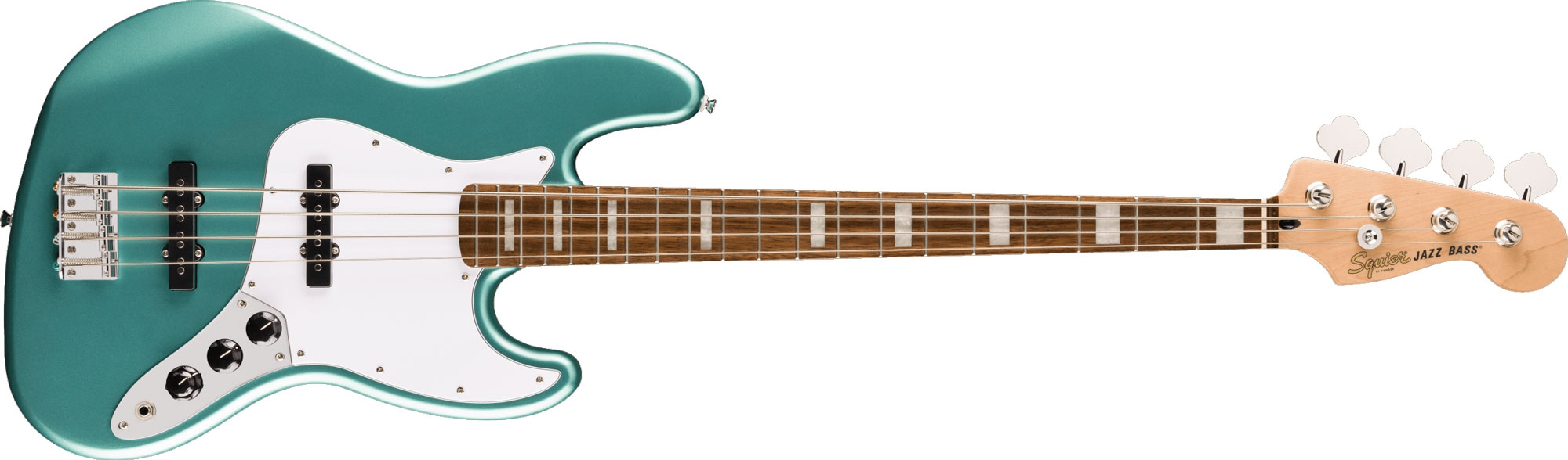 Squier Affinity Active Jazz Bass LRL Mystic Sea Foam Green