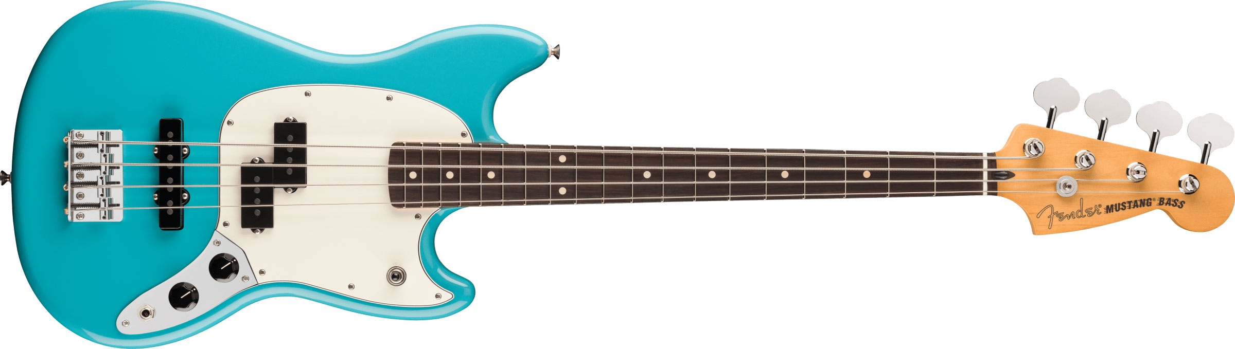 Fender Player II Mustang Bass PJ RW Aquatone Blue