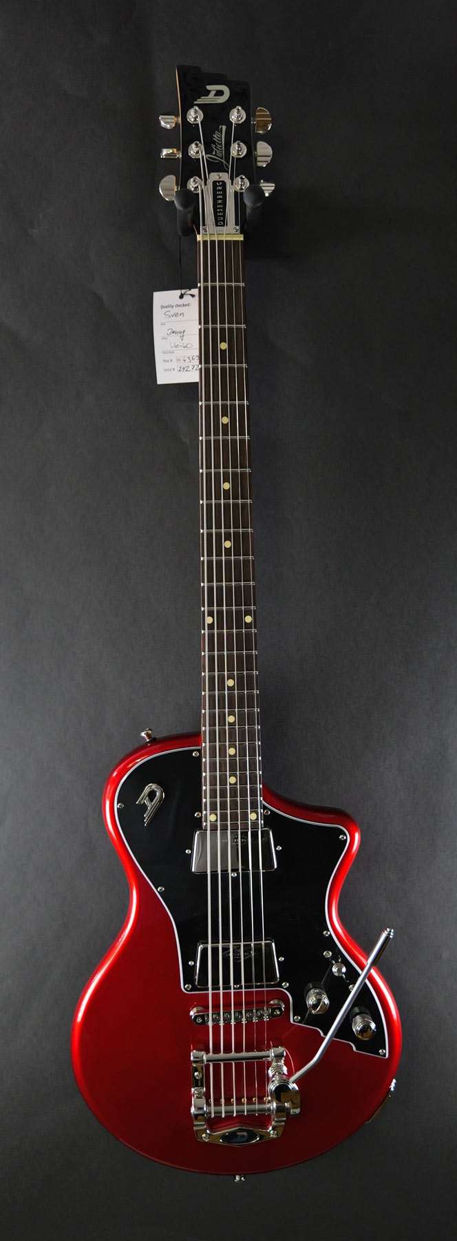 Duesenberg Julietta Baritone Tremolo Catalina Red