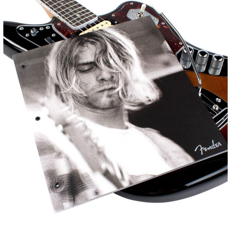 Fender Kurt Cobain Jaguar NOS RW 3TSB book