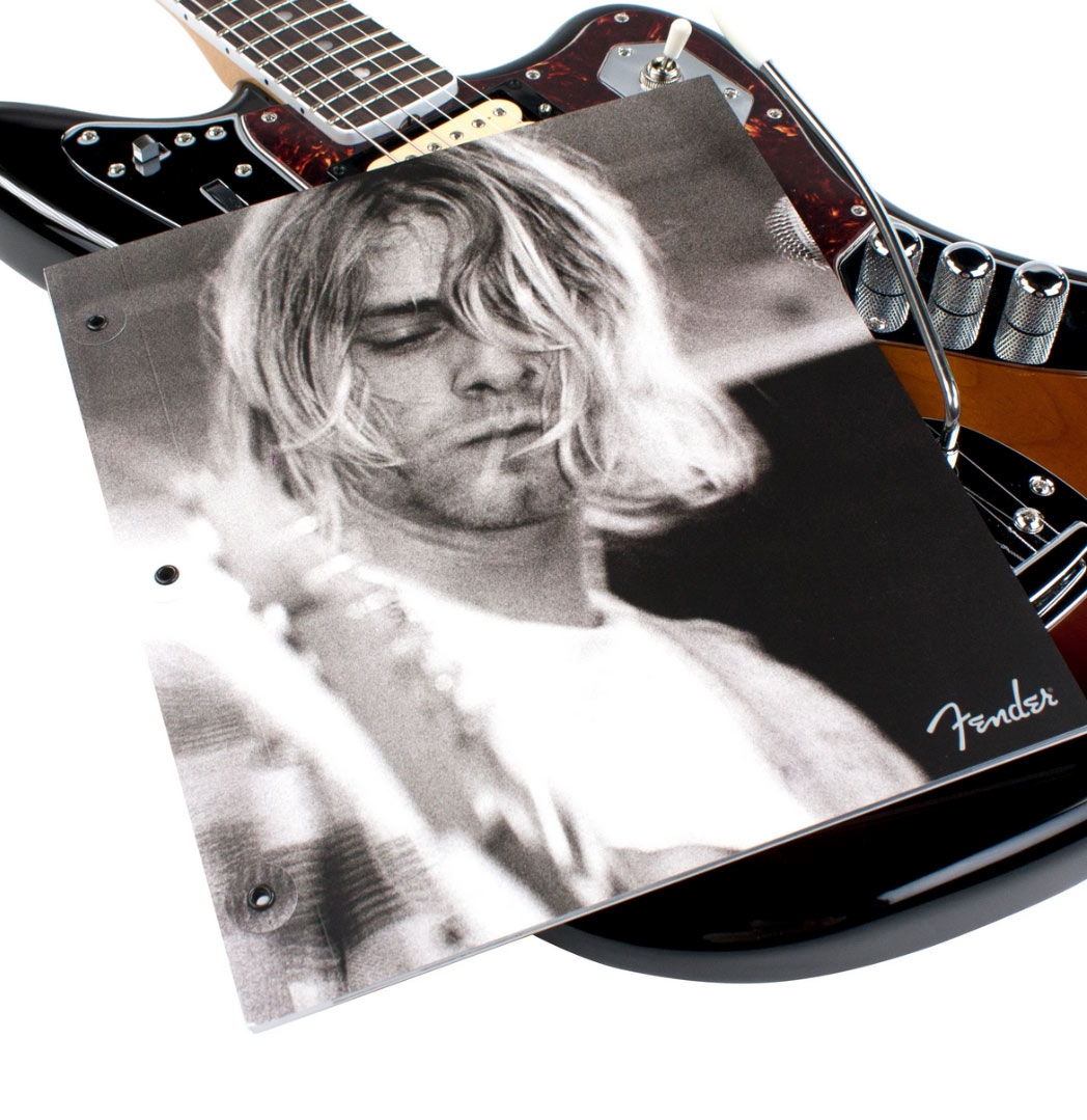 Fender Kurt Cobain Jaguar NOS RW 3TSB book