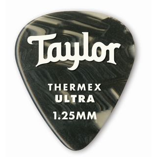 Taylor Premium 351 Thermex Ultra Picks 1.25 Black Onyx 6-Pack