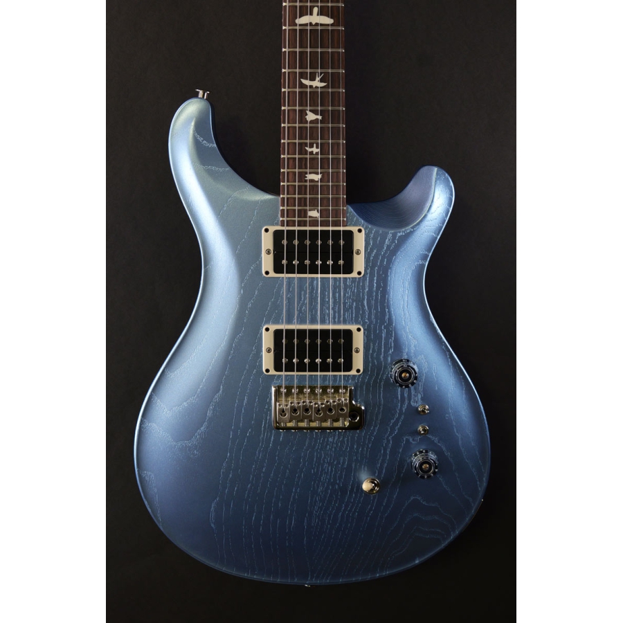 PRS CE24-08 Swamp Ash Satin Frost Blue Metallic LTD