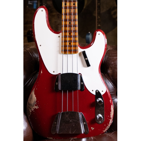 Fender Custom Shop LTD 54 Heavy Relic Precision Bass Dark Red