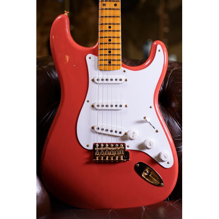 Fender Custom Shop LTD 54 Strat GH Journeyman MN Fiesta Red