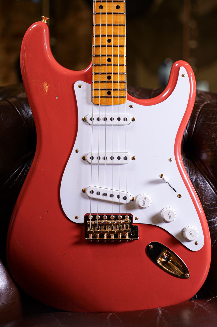 Fender Custom Shop LTD 54 Strat GH Journeyman MN Fiesta Red