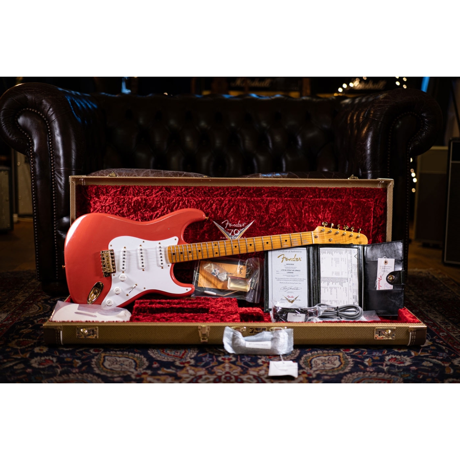 Fender Custom Shop LTD 54 Strat GH Journeyman MN Fiesta Red