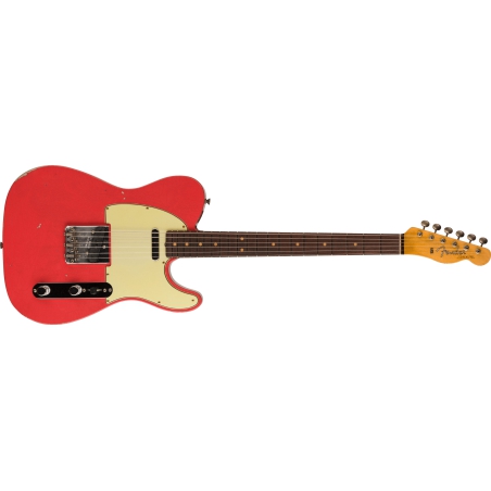 Fender Custom Shop 1963 Telecaster Relic RW Fiesta Red