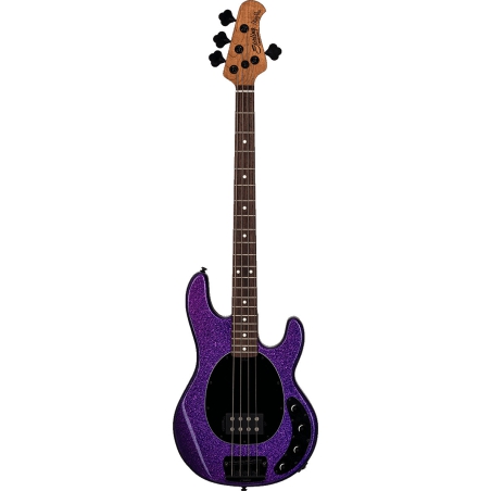 Sterling by Music Man StingRay Ray34 Purple Sparkle