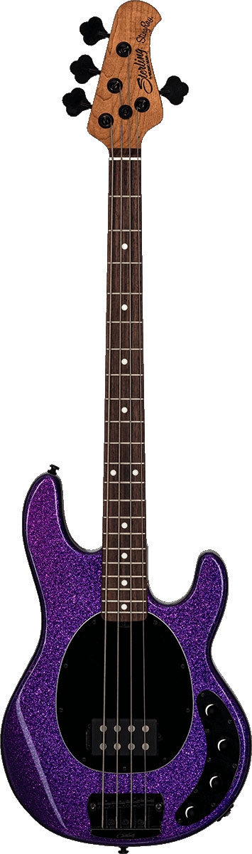 Sterling by Music Man StingRay Ray34 Purple Sparkle