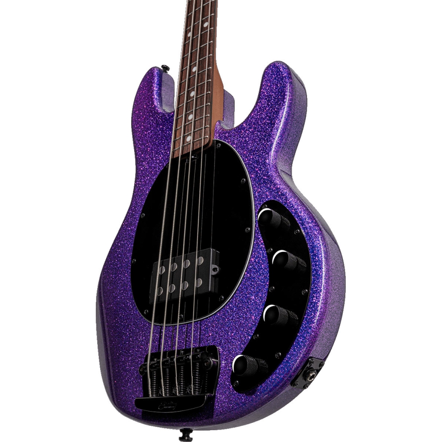 Sterling by Music Man StingRay Ray34 Purple Sparkle