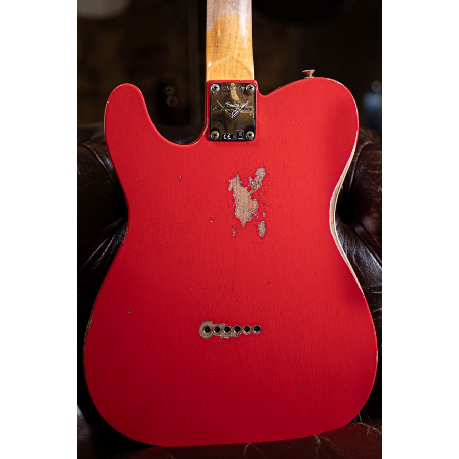 Fender Custom Shop 1963 Telecaster Relic RW Fiesta Red