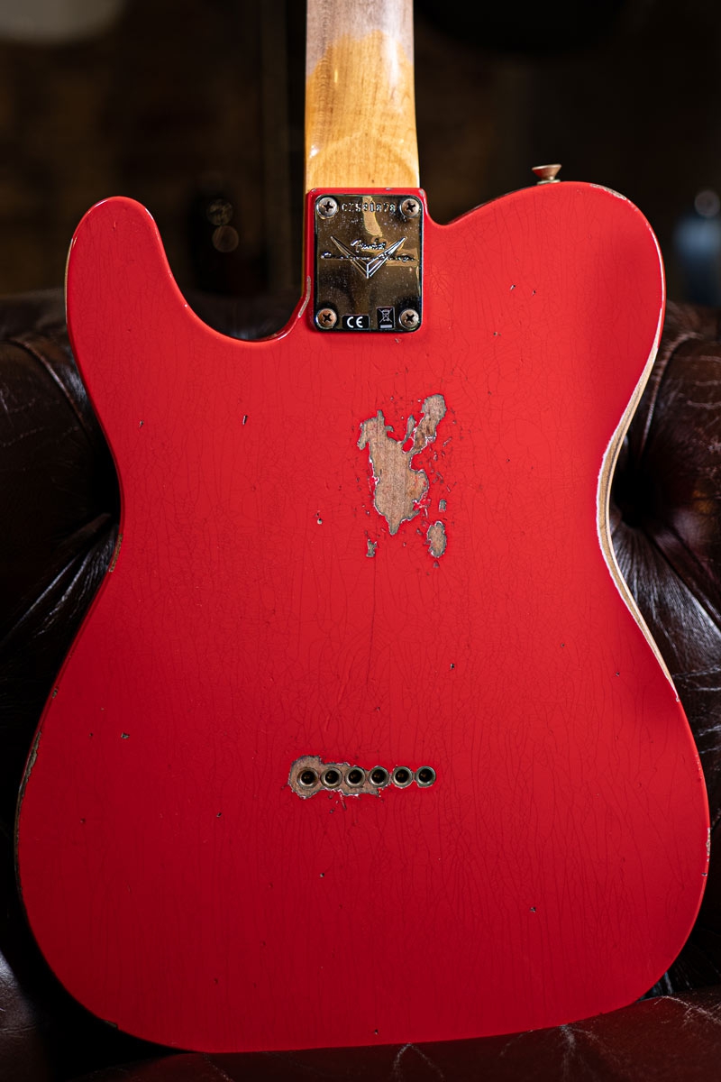 Fender Custom Shop 1963 Telecaster Relic RW Fiesta Red