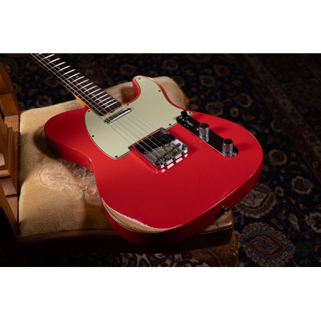 Fender Custom Shop 1963 Telecaster Relic RW Fiesta Red