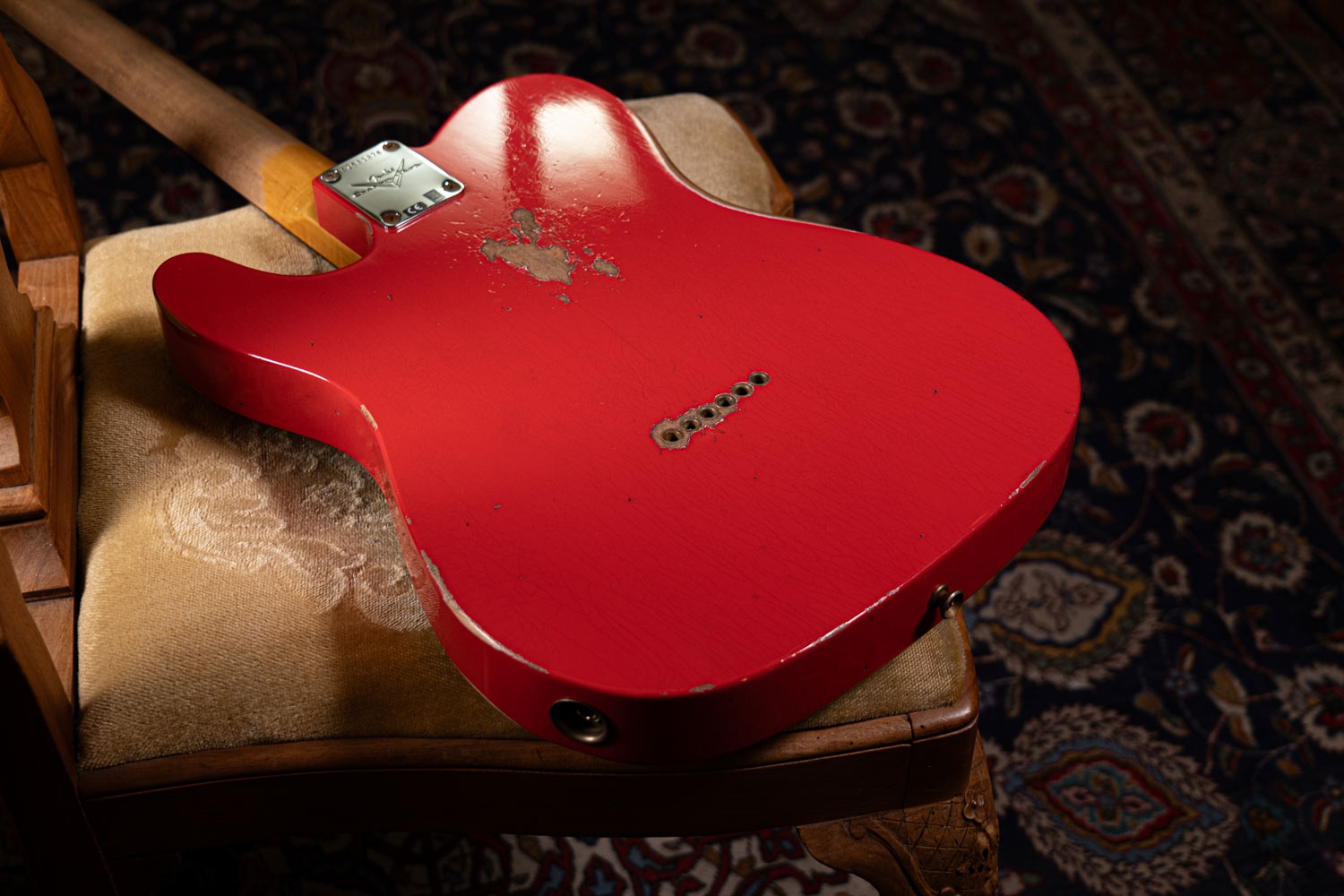 Fender Custom Shop 1963 Telecaster Relic RW Fiesta Red