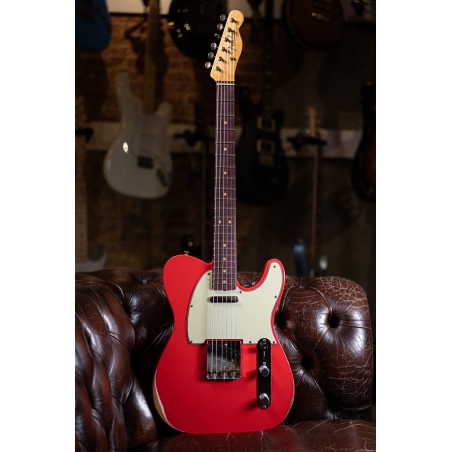 Fender Custom Shop 1963 Telecaster Relic RW Fiesta Red