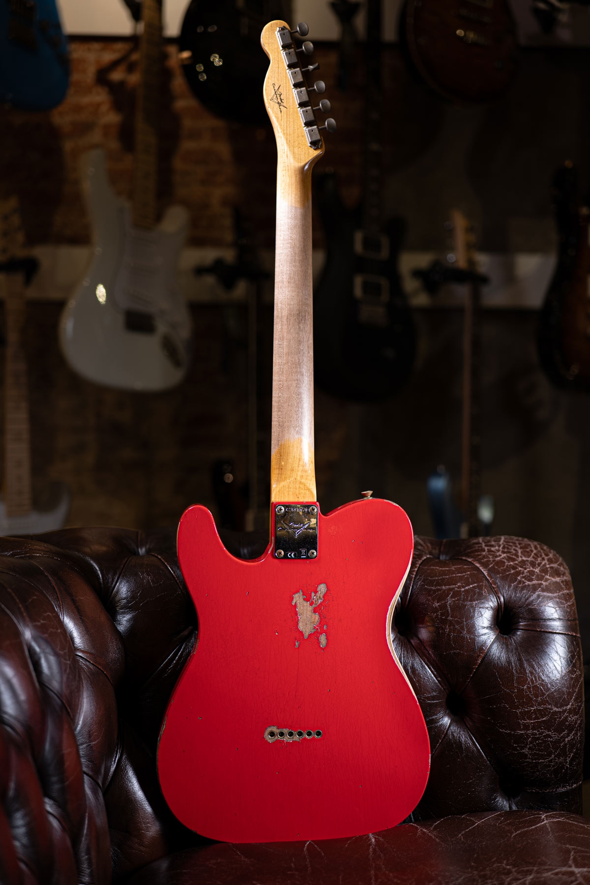 Fender Custom Shop 1963 Telecaster Relic RW Fiesta Red