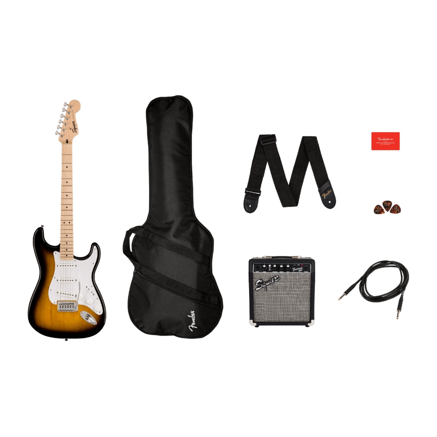 Squier Sonic Stratocaster Pack MN 2TS 10G