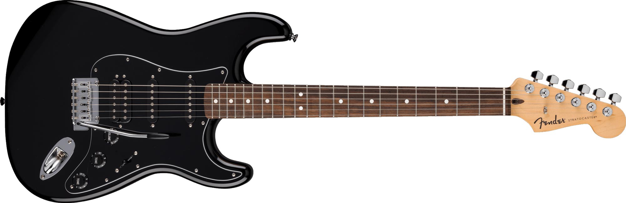 Fender Standard Stratocaster HSS LRL Black