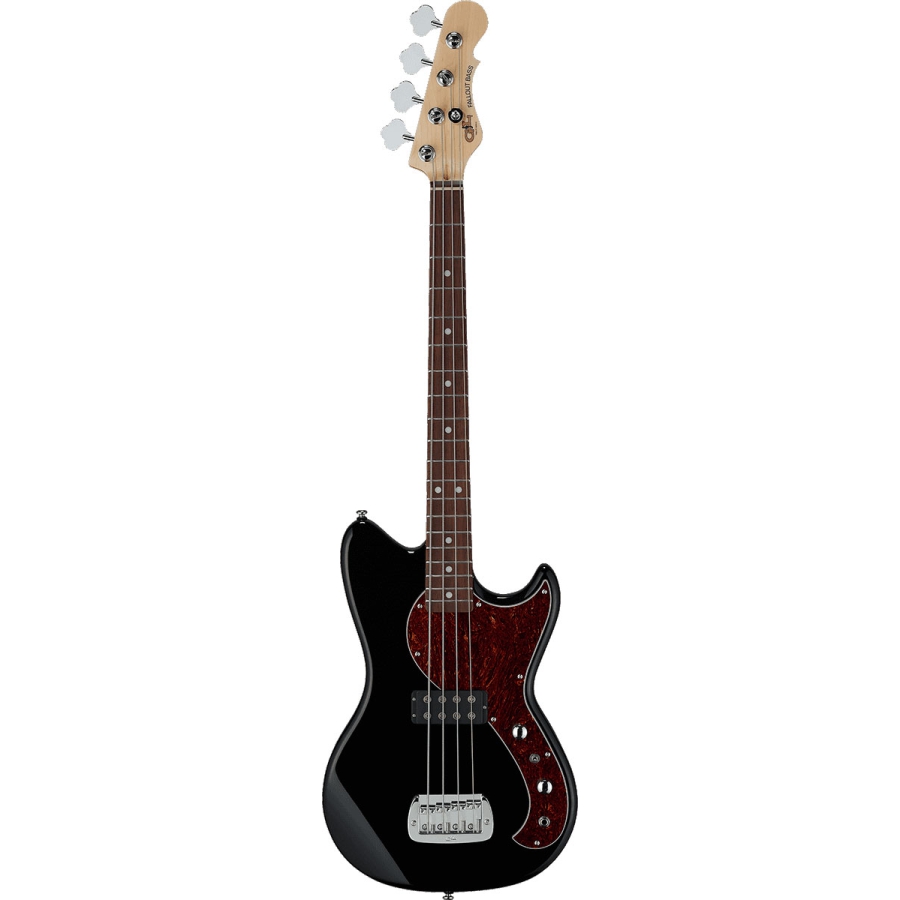 G&L TFALB-BLK R Tribute Fallout Bass Jet Black